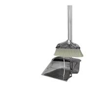 Generico Ensemble balai et pelle à poussière for usage domestique intérieur, outil de nettoyage Batoom, condition Swee combinaison sèche([lime] 2-piece set)