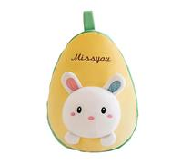 Genérico Ensemble de couverture d'avion, couverture de voyage et oreiller en peluche 2 en 1 de dessins animés | Accessoires de voyage multifonctionnels, oreiller portable pour voiture, avion