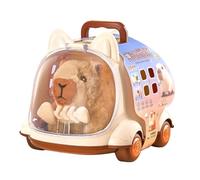 Generico Ensemble de jouets interactifs pour animaux de compagnie - Chiot en peluche électronique aboyant à pied, valise de transport clinique vétérinaire, pour l'alimentation pour le toilettage |