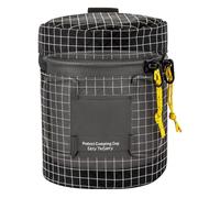 Genérico Ensemble de sucre pour café, thé, thé, café, sucre, pots à thé et café, léger, imperméable pour tasse D T, portable pour accessoires D, étui de transport avec design Dee crochet, voyage