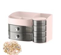 Generico ENTRETIEN DE LA CITURE - Boîte de stockage, Messe de conservation Soins de la peau | Boîte de rangement multifonctionnelle avec tiroir, boîte de rangement non slip