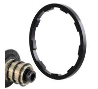 Genérico Entretoise de cassette de vélo à engrenage léger avec moyeu de volant 1 mm/1,5 mm/ 1,85 mm/ 2 mm/ 2,18 mm/2,35 mm rondelle pour casque de vélo