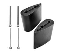 Generico Entretoises de fixation - Pièces de rechange pour fixation de vélo en fibre de carbone, kit entretoise pour repose-mains, composants de réparation pour conduite en montagne sur route,