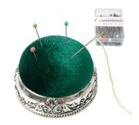 Generico Épingles à coudre pour tissu - Tissu non tissé 5 x 5 x 3,5 cm | Poteaux à coudre | Accessoire pour couture vintage à demi avec Puntaspill rétro anti-goutte