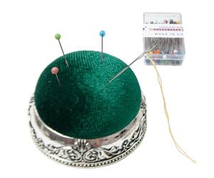 Generico Épingles à coudre pour tissu - Tissu non tissé 5 x 5 x 3,5 cm | Poteaux à coudre | Accessoire pour couture vintage à demi avec Puntaspill rétro anti-goutte