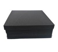 Generico Éponge filtrante biologique pour aquarium - Mousse biochimique noire pour aquarium/étang/Skimmer(15 PPI,50 x 25 x 3 cm)
