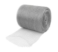 Generico Épuisette métallique 12,7 cm x 9,14 m Barrière en acier inoxydable | Filet de protection découpable pour plantes, arbres fruitiers, contrôle des animaux, clôture, jardin, ferme