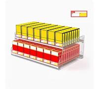 Generico Espositore per sigarette a più livelli, ideale per negozi al dettaglio e Snack. Espositore trasparente per sigarette - da 2 a 4 livelli, da tavolo o da parete,