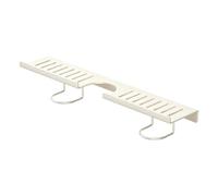 Generico Étagère au-dessus de la salle de bain, support de séchage sans trous, étagère de rangement au-dessus du robinet, convient pour savon, éponge, ustensiles, shampoing, gel douche, parfum, plan