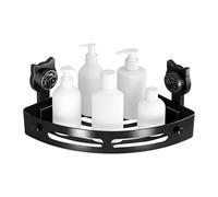 Generico Étagère de douche d'angle - Conteneur pour Articles de toilette | Design Chat Ventouses - Pour Baignoire Hôtel Casa Appartement Dortoir Maternelle Savon