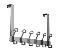 Genérico Étagère de rangement à suspendre au-dessus de la porte, support rond pour salon, salle de bain, chambre, cuisine, vêtements, Toa