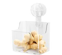 Genérico Étagère de rangement murale avec étagère pour cuisine, conteneur durable, conception facile à installer, panier de rangement, panier de cuisine, garde-manger, rangement