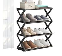 Genérico Étagère de rangement pour chaussures | Space-Saving Multi-Tier | Étagère pour chaussures - Clothing & Wardrobe Storage Shoes Rack For Home Organization, Shoes Stand For Front Door, Bathroom
