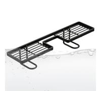 Genérico Étagère de rangement pour robinet | No-Drill Carbon Steel Stand Over Sink