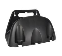 Genérico Étagère de rangement pour tuyau d'arrosage - Ensemble de support de tuyau flexible fixé au mur, organisateur de tuyaux d'arrosage pour patio extérieur, support de bobine