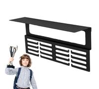 Generico Étagère de trophée murale,support de rack en métal | montage mural pour prix,pour les amateurs de sport Baseball Football gymnastique natation pour salon décoration