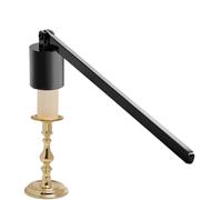 Generico Éteignez Bougie Vintage - Éteignez Bougie, Extincteur de bougie en acier inoxydable | Élégant bouchon pour bougie, accessoire pour éteindre les bougies noir, art décoratif rustique en métal p