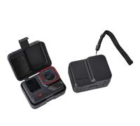 Genérico Étui de protection portable avec cordon pour Insta360 Ace Pro 2/1/Ace, protection intégrale, montage et démontage rapides, 2 coussinets doux intégrés, compact, rangement facile