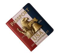 Genérico Étui de Protection pour Passeport pour Voyage et Protection de Documents Compact pour Famille, Amis, Grands-Parents, épouse, Fils, Fille, A, Consulte la descripción, Voir Description