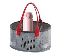 Generico Étui de transport en feutre - Sac de rangement compact | Étui en tissu en feutre supplémentaire pour le jeu de démarrage du joueur | pour instruments de musique pour les voyages organisés, m