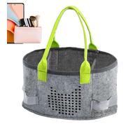 Generico Étui de transport en feutre - Sac de rangement compact | Étui en tissu en feutre supplémentaire pour le jeu de démarrage du joueur | pour instruments de musique pour les voyages organisés, m