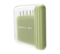 Generico Étui magnétique pour boîte à épingles à coudre, organisateur durable pour ranger | étui de broderie pour maison, dortoir, école, pièce artisanale, kit portable compact