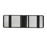 Genérico Étui pour carnet de distance de golf - Marqueur de score portable | Porte-cartes avec bloc-notes | pour entraînement sur terrain de golf et utilisation récréative