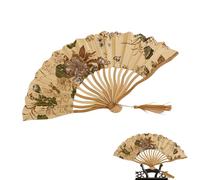 Generico Éventail Manuel Pliable | Cosplay Éventail Snappante - ou Rafraîchissant Portable Style Chinois Pour Participants à Événements, Carnavals, Festivals, Voyages Et Danses