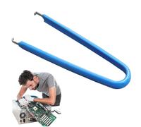 Genérico Extracteur de Puce IC - 104 mm IC U Shape Puller | Extracteur de Composants de de Circuit - Pinces antistatiques, Ciseaux, Pinces, extracteur de fusible | Acier PVC Outil électronique