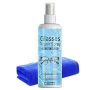 Genérico Eyeglass Scratch Remover | with Towel Repair Cleaning Spray | Eye Glasses Scratch Removal Liquid - Mirror Windshield Watch Phone Travel Home Driving Reading Work Study