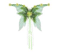 Generico Fairy Wings | Costume de fée pour femme | Festivals et fêtes pour fêtes de Noël Festival Cosplay Holiday Pride Garden Contes de fées artisanaux avec paillettes dégamées Un effet de mouvement
