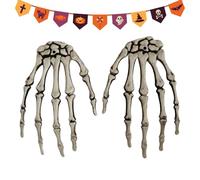 Genérico Fake Skeleton Hands - Résine Bone Hand, Horreur Halloween Decoration | Life Size Severed Model with Detailed Features, Spooky Human Anatomy Ornament for Haunted Room Stage Prop Terrifyin