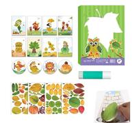 Generico Fall Crafts Kit de loisirs créatifs pour avec activités pour projets scolaires, fêtes saisonnières, décorations d'Halloween, œuvres d'art 18 x 25 cm