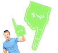 Genérico Fan de sport Foam Finger Huge Index Finger Doll pour animer des jeux et des accessoires de fête inspirants pour les amateurs de sports réels