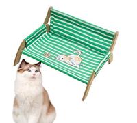 Generico Fauteuil pour animaux de compagnie - Stylish, Canapé rayé type, salon Respirant Chat, Utilisation intérieure et extérieure Chatons | Multipurpose Outdoor Indoor Utility Modern Effortless
