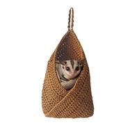 Generico Ferret Hammock - Sugar Glider Nest | Soft Hangable Pet Bed For Ferrets, Sugar Gliders, Parakeets, Resting Nest For Cages, Apartments, Living Room, Bedroom, Or Office