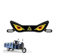 Genérico Feu de plaque d'immatriculation moto - Panneau décoratif imperméable en forme de clignotant pour moto, avant arrière, avertissement vacances nocturnes, course, tourisme, terre