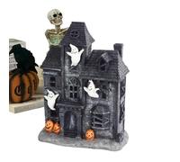 Genérico Figurine de l'hantée - Fantôme du peuple éclairé pour fêtes et festivals | Décoration de table Accessoire pour la maison pour salon, chambre, cuisine, cheminée