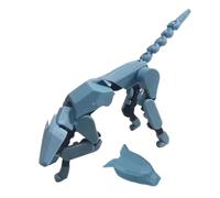 Genérico Figurine de l'union : Sculpture Mobile des Membres, Jeu de Jouets à Monter soi-même, réplique détaillée de Miniature | Afficher de l'art pour décoration du sel