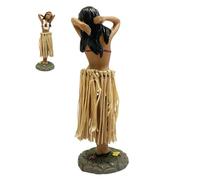 Genérico Figurine de petite fille en résine de 15 cm, élégant accessoire de décoration intérieure de voiture, danseuse de table, cadeau décoratif pour tableau de bord, écusson