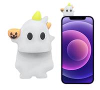 Genérico Figurine fantôme | Figurine d'Halloween pour téléphone - Figurine innovante Peel and Stick pour divers modèles de téléphones portables décoration d'intérieur et d'extérieur