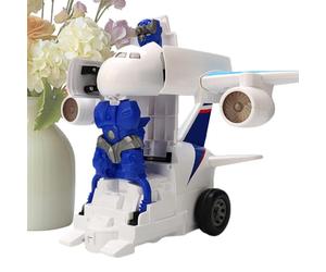 Genérico Figurine transformatrice : jouets porte-avions, ensemble de mouvements, entraîneur de modèle de ciel, constructeur de compétences en vol | Kit
