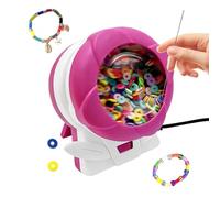 Generico Filateur de Perles | Équipement pour Enfiler des Perles automatiques, Machine pour Bracelets | pour Commencer à Travailler avec des Perles Fils et des lanières et débutants