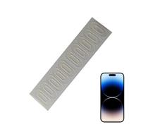 Generico Film de protection transparent pour porte de recharge - Lot de 10 autocollants pour portes E, protection pour porte invisible pour prolonger la durée de vie de la Disp