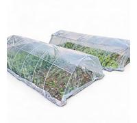 Genérico Film de serre résistant aux déchirures transparent et haute résistance 2 x 10 m | Bâche pour culture agricole | Pour l'agriculture, la peinture, les sols, les fermes, l'hiver et
