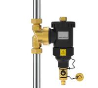 Genérico Filtre magnétique pour chaudière - Séparateur de boues pour chauffage | Structure en laiton avec connexion filetée, purificateur d'oxyde pour mur, accessoire central sédiments et CVAC