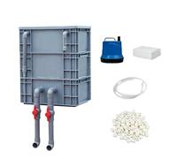 Generico Filtres pour poissons pour aquariums - Pompe à cycle hydrolique robuste et silencieuse, filtre pour aquarium pour poissons pour grands étangs, pour maison, intérieur, extérieur, commercial