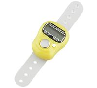 Genérico Finger Electronic Coker - Compteur numérique LCD pour le bout des doigts, restaurable et portable | Manuel pour Crochet, inventaire, sport, comptage de prières, petits comptoirs