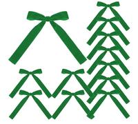 Genérico Fiocchi Velluto - Décore Natalizia con Ghirlanda, élégant In Nastro | Fiocchi Portatili Albero Natale Porta Finestra Casa Festa Decoraione