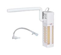 Generico Fish Aquarium Filter - Submersible Compact Quiet Adjustable Design, 3-en-1 Circulation Pump | Pompe d'eau multifunctional | Turtle Saltwater Betta Shrimp Clarity Maintenance Oxygenation